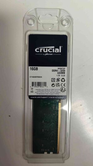 Crucial 16GB DDR4 3200 UDIMM
